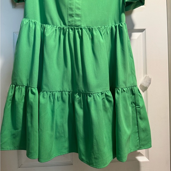 Like New Entro Puff Sleeve Mini Dress Size Medium - Picture 5 of 7